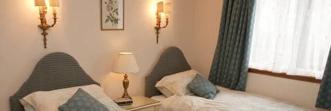 Bedroom lamp and sconce detail