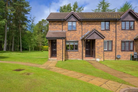 The pair of red-brick cottages at Gleneagles Village
